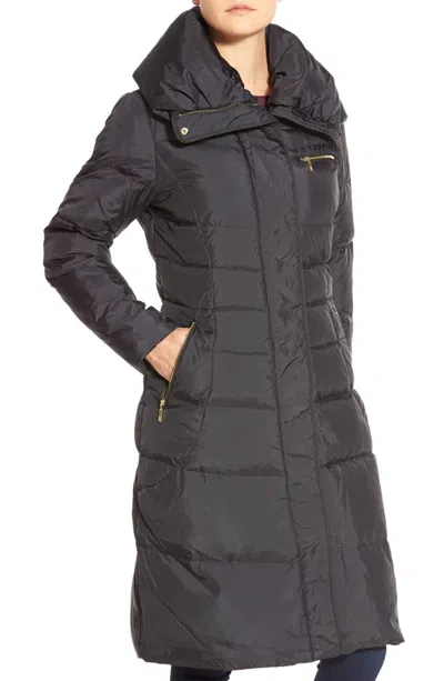 COLE HAAN COLE HAAN SZM ASYMMETRISCH REISSVERSCHLUSS LANG DOWN & FEDER FÜLLUNG SCHWARZ