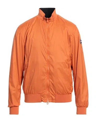 COLMAR COLMAR MAN JACKET ORANGE SIZE 44 COTTON, POLYESTER, ELASTANE