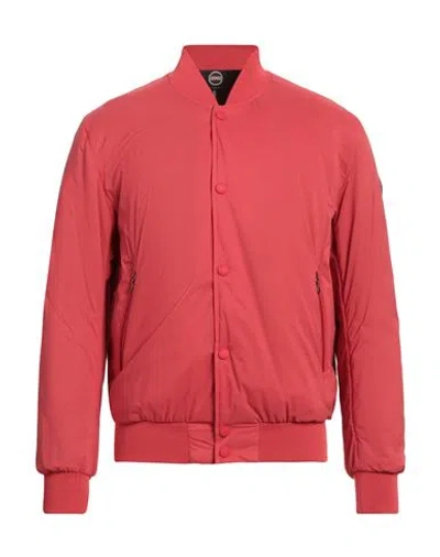 COLMAR COLMAR MAN JACKET RED SIZE 40 POLYAMIDE, POLYESTER, ELASTANE