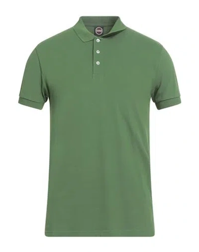 COLMAR COLMAR MAN POLO SHIRT GREEN SIZE L COTTON, ELASTANE