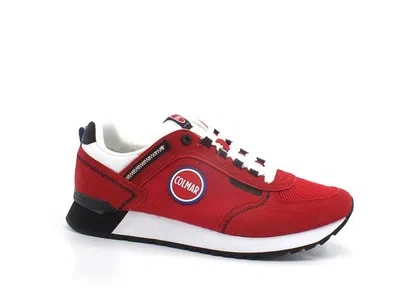 COLMAR COLMAR TRAVIS SPORT BOLD SPORTSCHUHE VELOURSLEDER RED TRAVISSPORTBOLD027