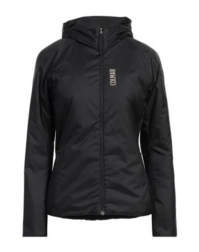 COLMAR COLMAR WOMAN JACKET BLACK SIZE 12 POLYESTER, POLYAMIDE, ELASTANE