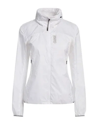 COLMAR COLMAR WOMAN JACKET WHITE SIZE 12 POLYESTER, ELASTANE