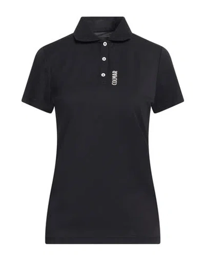 COLMAR COLMAR WOMAN POLO SHIRT BLACK SIZE S POLYAMIDE