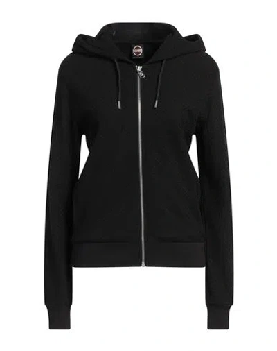 COLMAR COLMAR WOMAN SWEATSHIRT BLACK SIZE S COTTON