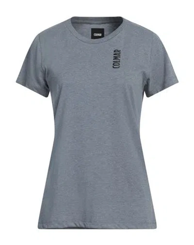 COLMAR COLMAR WOMAN T-SHIRT GREY SIZE L POLYESTER, COTTON