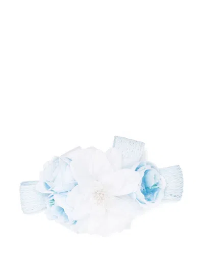 COLORICHIARI FLORAL-APPLIQUÉ HAIR CLIP