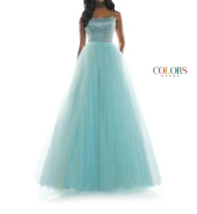 COLORS DRESS 2347 IN SEAWEED