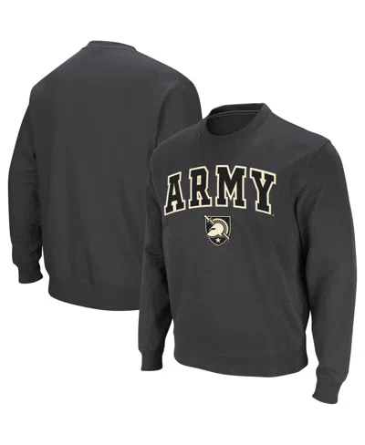 COLOSSEUM MEN'S ARMY BLACK KNIGHTS ARCH & LOGO CREW NECK SWEATSHIRT