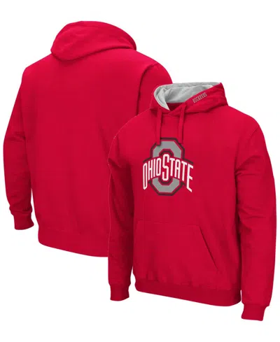 COLOSSEUM MEN'S OHIO STATE BUCKEYES ARCH LOGO 3.0 PULLOVER HOODIE