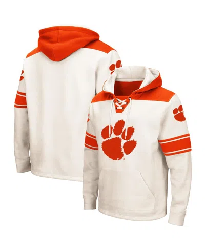COLOSSEUM MEN'S CLEMSON TIGERS 2.0 LACE-UP HOODIE