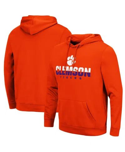 COLOSSEUM MEN'S CLEMSON TIGERS LANTERN PULLOVER HOODIE