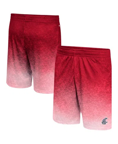 COLOSSEUM MEN'S COLOSSEUM CRIMSON WASHINGTON STATE COUGARS WALTER SHORTS
