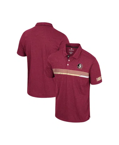 COLOSSEUM MEN'S COLOSSEUM GARNET FLORIDA STATE SEMINOLES NO PROBLEMO POLO SHIRT