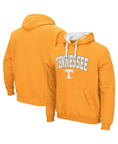 COLOSSEUM MEN'S COLOSSEUM TENNESSEE ORANGE TENNESSEE VOLUNTEERS BIG AND TALL ARCH & LOGO 2.0 PULLOVER HOODIE
