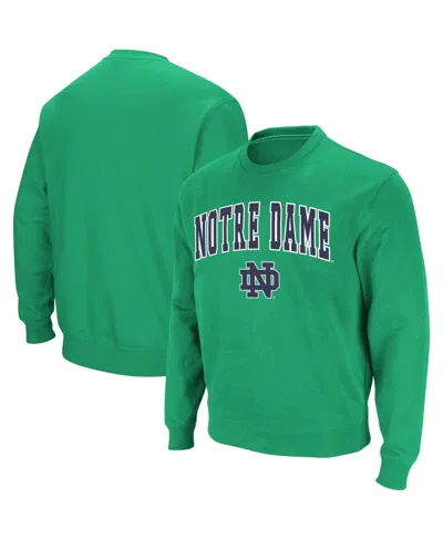 COLOSSEUM MEN'S NOTRE DAME FIGHTING IRISH ARCH & LOGO CREW NECK SWEATSHIRT