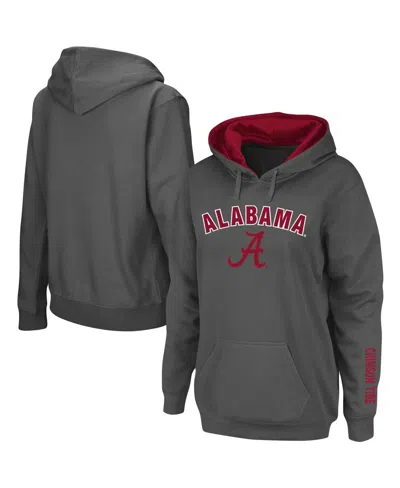 COLOSSEUM WOMEN'S ALABAMA TIDE ARCH AND LOGO 1 PULLOVER HOODIE