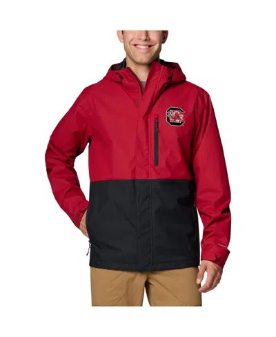 COLUMBIA MEN'S GARNET SOUTH CAROLINA GAMECOCKS FIELD BOUND OMNI-TECH FULL-ZIP JACKET