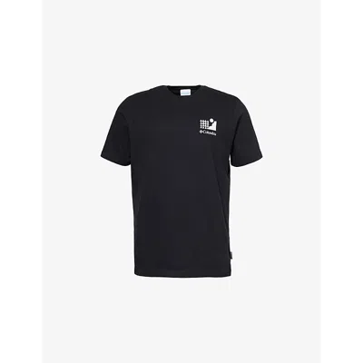 COLUMBIA MENS COLUMBIA EXPLORERS CANYON SHORT-SLEEVE COTTON-JERSEY T-SHIRT