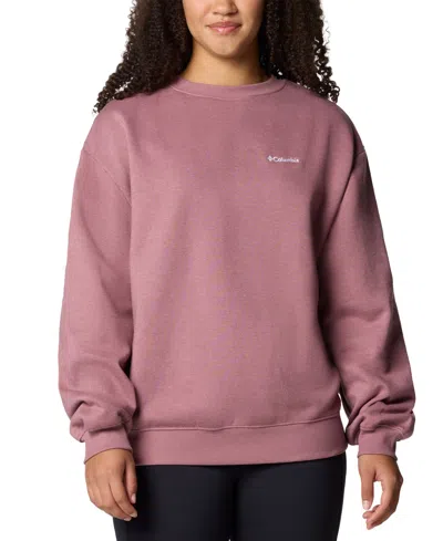 COLUMBIA WOMEN'S ALDERMORE CREWNECK LONG-SLEEVE SWEATSHIRT