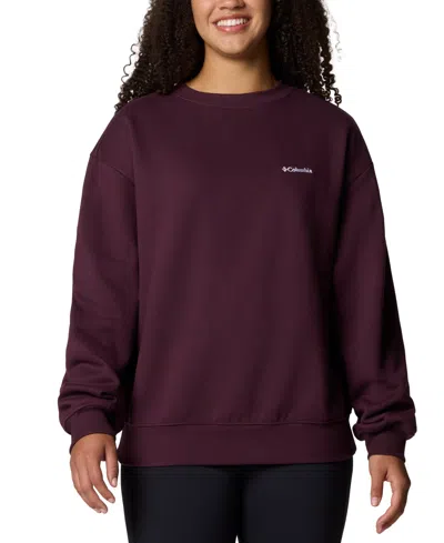 COLUMBIA WOMEN'S ALDERMORE CREWNECK LONG-SLEEVE SWEATSHIRT