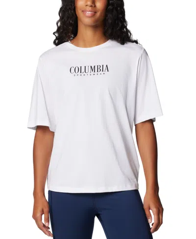 COLUMBIA WOMEN'S NORTH CASCADES COTTON T-SHIRT