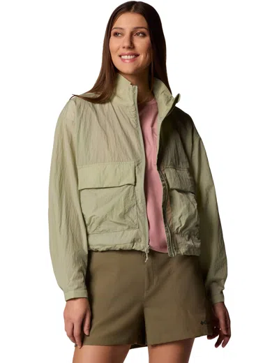 COLUMBIA WOMEN'S PARACUTIE CROPPED CARGO WINDBREAKER