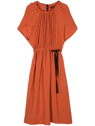 COLVILLE MCCARDELL DRAWSTRING-WAIST MAXI DRESS