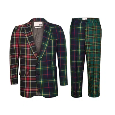 COME ON SUIT LUIS JACKET GREEN AND REF & EDITH TROUSER