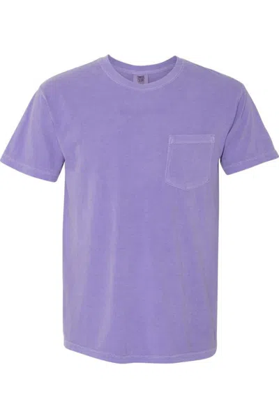 COMFORT COLORS GARMENT-DYED HEAVYWEIGHT POCKET T-SHIRT