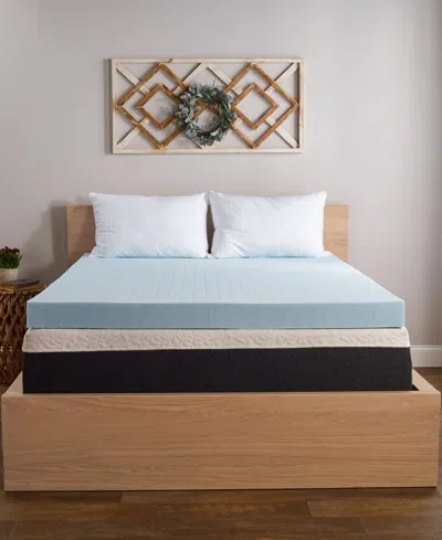 COMFORT TECH THERAGEL 4" MEMORY FOAM MATTRESS TOPPER, KING