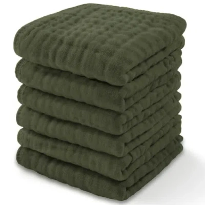 COMFY CUBS COMFY CUBS MUSLIN WASHCLOTHS