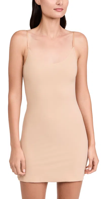 COMMANDO MINI CAMI SLIP BEIGE