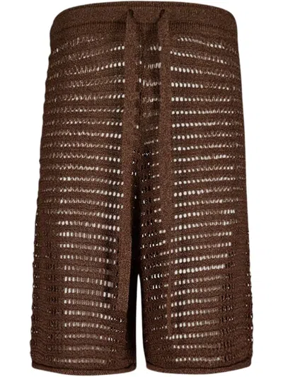 COMMAS CUT-OUT SHORTS