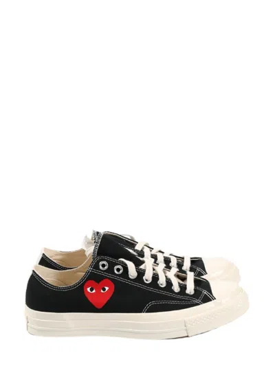COMME DES GARÇONS WOMEN BLACK LOW-TOP SNEAKERS, 6 LUXURY SNEAKERS FOR WOMEN DARVEYS