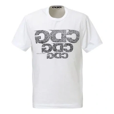 COMME DES GARÇONS COMME des GARCONS CDG 3Logo Large Short Sleeve 'White'