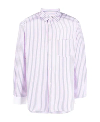 COMME DES GARÇONS LOGO LONG-SLEEVED SHIRT