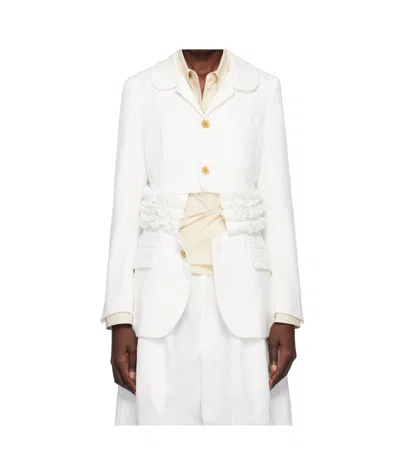 COMME DES GARÇONS LONG-SLEEVED SUIT JACKET