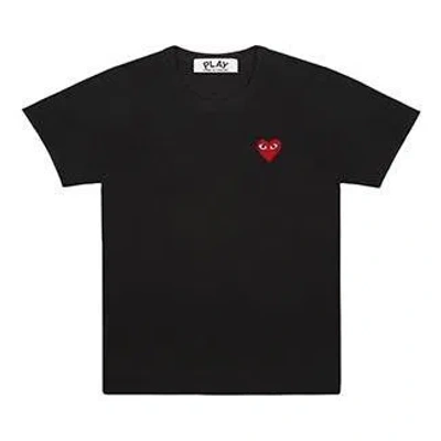 COMME DES GARÇONS PLAY COMME des GARCONS PLAY Basic T-Shirt Red Emblem 'Black'