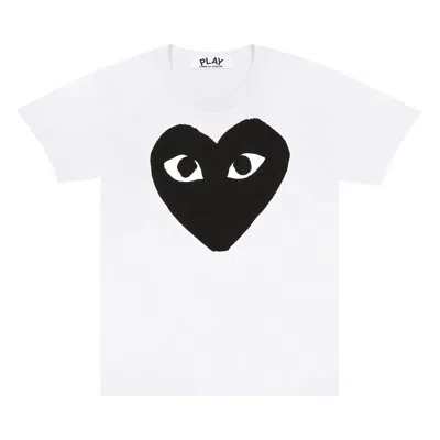 COMME DES GARÇONS PLAY COMME DES GARÇONS PLAY BLACK HEART T-SHIRT 'WHITE'