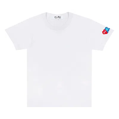 COMME DES GARÇONS PLAY COMME DES GARÇONS PLAY DOUBLE HEART T-SHIRT 'WHITE'