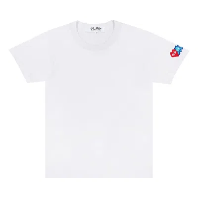 COMME DES GARÇONS PLAY COMME DES GARÇONS PLAY DOUBLE HEART T-SHIRT 'WHITE'