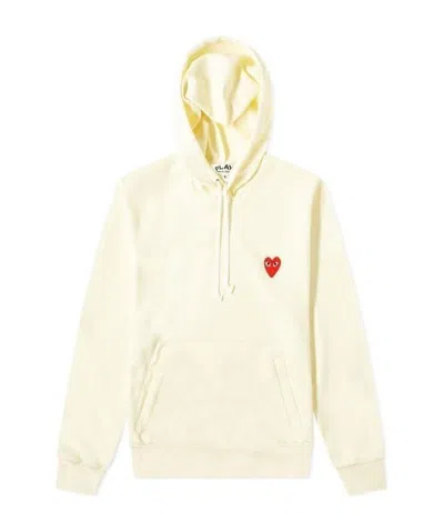 COMME DES GARÇONS PLAY FRONT LOGO HOODIE
