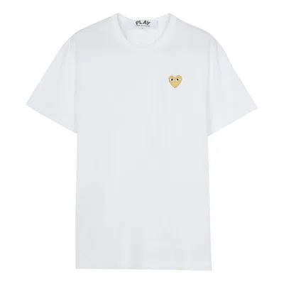 COMME DES GARÇONS PLAY COMME des GARCONS PLAY Gold Heart T-Shirt 'White'