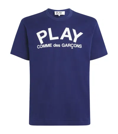 COMME DES GARÇONS PLAY PLAY LOGO T-SHIRT