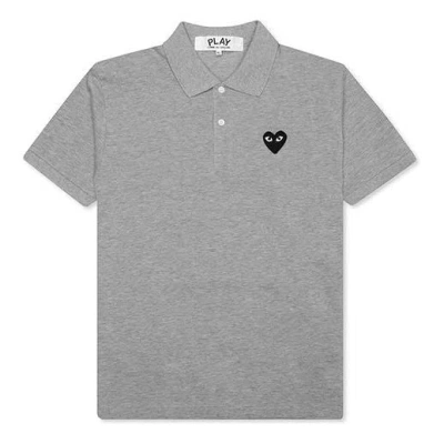 COMME DES GARÇONS PLAY COMME des GARCONS PLAY Polo Black Emblem 'Grey'