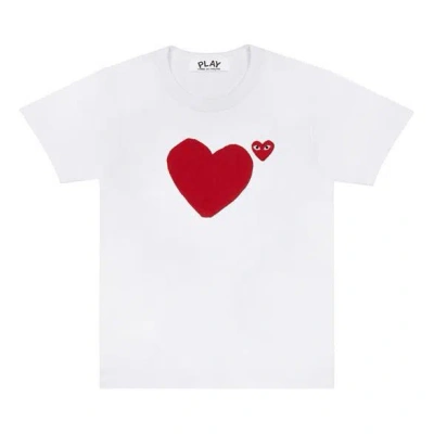 COMME DES GARÇONS PLAY COMME des GARCONS PLAY Red Emblem No Eyes T-Shirt 'White'
