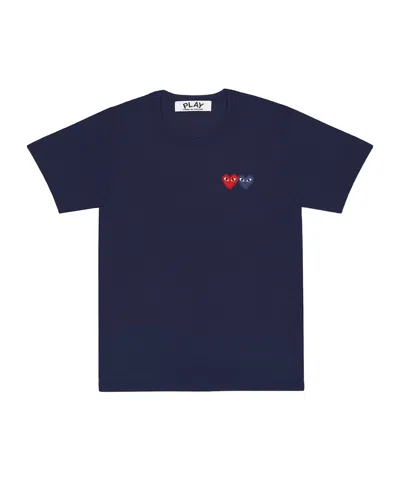 COMME DES GARÇONS PLAY COMME DES GARÇONS PLAY LOGO EMBROIDERED T-SHIRT