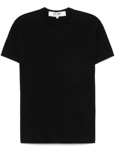 COMME DES GARÇONS PLAY SIGNATURE HEART-PATCH T-SHIRT