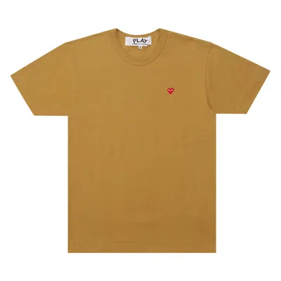 COMME DES GARÇONS PLAY COMME DES GARÇONS PLAY SMALL HEART T-SHIRT 'OLIVE'